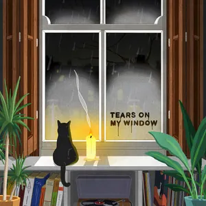 Pochette de l'album Tears on my Window de Frankie Stew and Harvey Gunn, Eleni Drake (2021)
