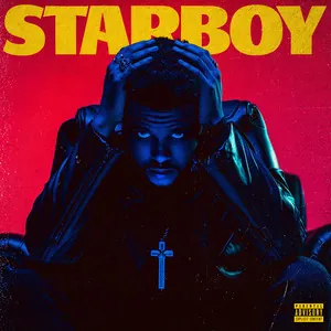 Pochette de l'album Starboy de The Weeknd (2016)